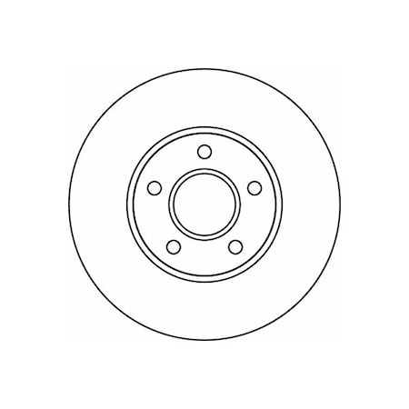Pagid Brakes Brake Disc, 355110281 355110281